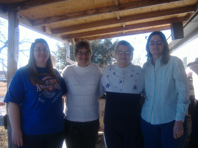 Taken on Daddy's 70th birthday. His girls.